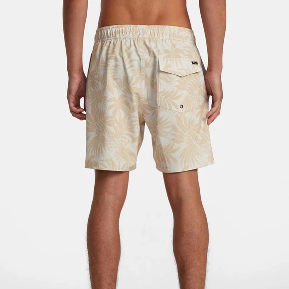 ❗️ RVCA ELASTIC WAIST BOARDSHORTS 17" - Picture 2 of 12